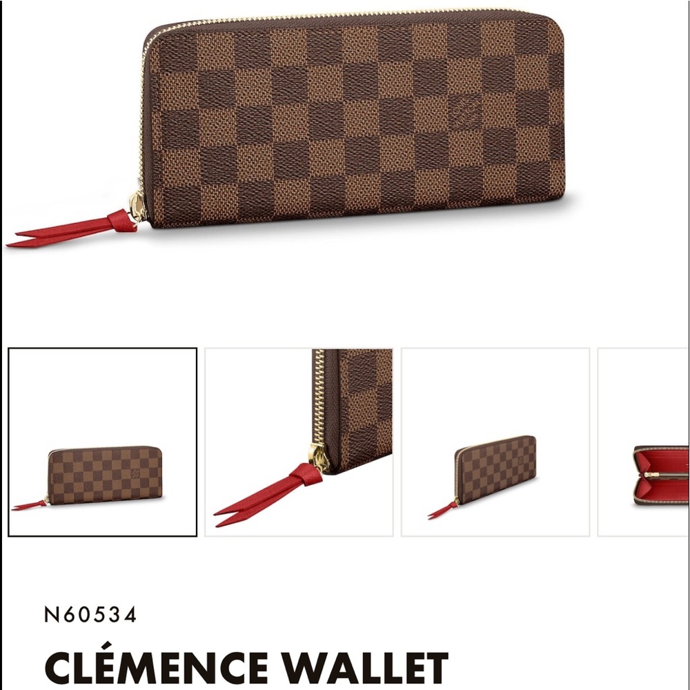 Louis Vuitton Clemence Wallet Cherry- SOLD OUT